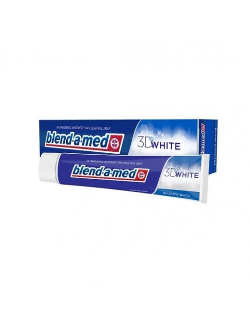 Blend-a-med | Blend a med 3d white fresh cool water pasta de dinti | 1001cosmetice.ro