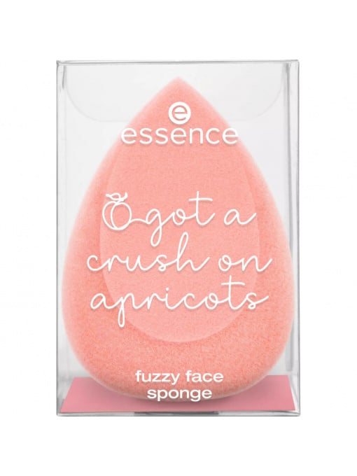 Produse noi | Burete de make-up fuzzy got a crush on apricots essence | 1001cosmetice.ro