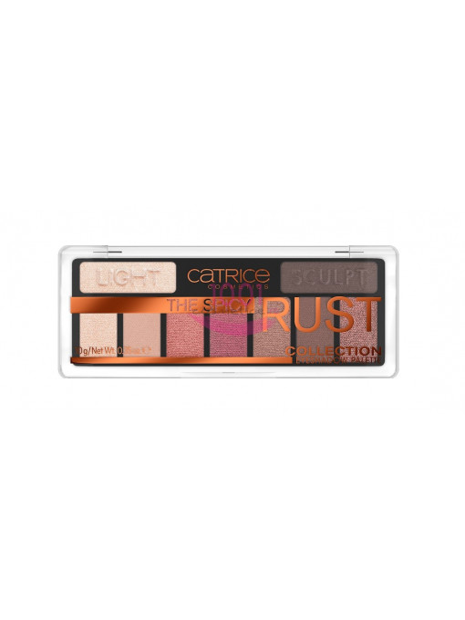 Catrice the spicy rust collection eyeshadow palette 1 - 1001cosmetice.ro