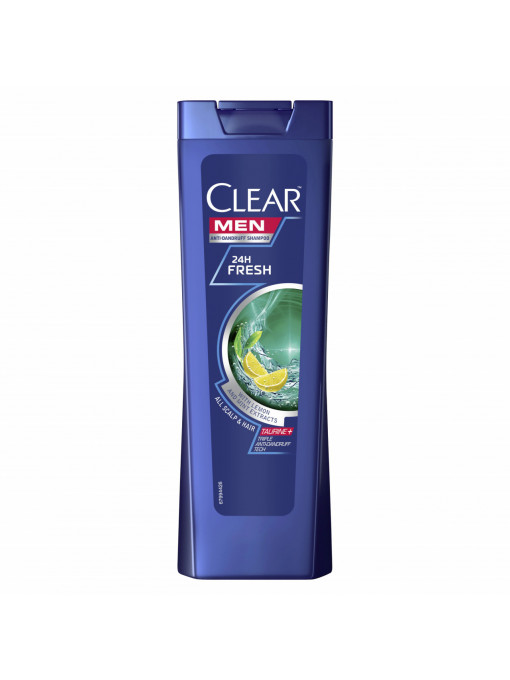 Sampon &amp; balsam, clear | Clear men 24h fresh sampon antimatreata with lemon & mint extracts | 1001cosmetice.ro