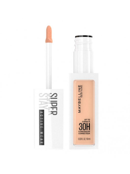 Concealer - corector, maybelline | Corector cu acoperire mare superstay active wear sand 20 maybelline | 1001cosmetice.ro