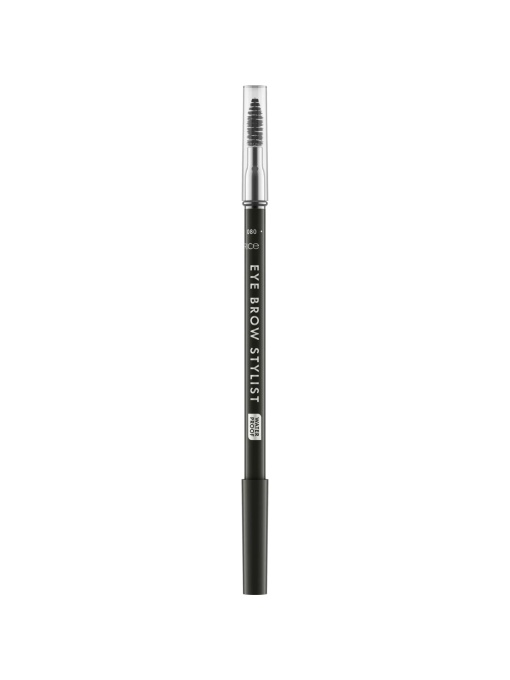 Creion pentru sprancene cu pensula Eye brow Stylist Back To Black 080 Catrice