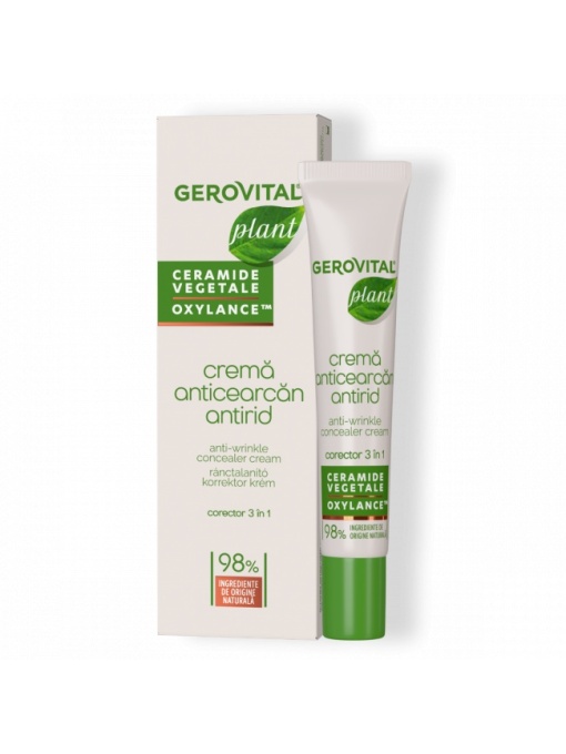 Promotii | Crema anticearcan antirid cu ceramide vegetale gerovital plant, 15 ml | 1001cosmetice.ro