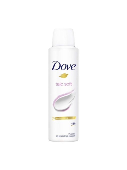 Parfumuri dama | Deodorant antiperspirant spray, talc soft, dove, 150 ml | 1001cosmetice.ro