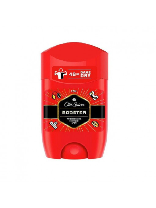 Old spice | Deodorant antiperspirant stick 48h old spice booster, 50 ml | 1001cosmetice.ro