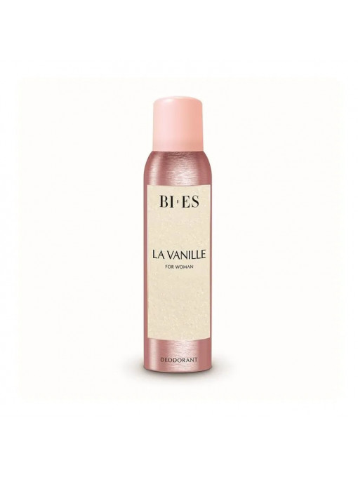 Spray &amp; stick dama, bi es | Deodorant la vanille bi-es, 150 ml | 1001cosmetice.ro