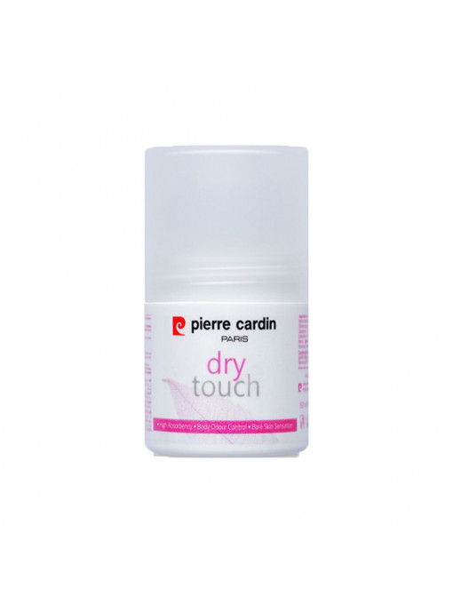 Deodorant Roll-On Dry Touch, Pierre Cardin, 50 ml