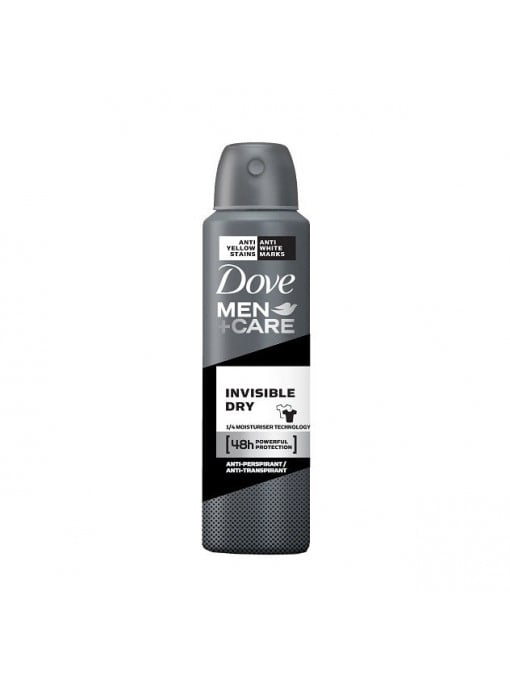 Spray &amp; stick barbati, dove | Dove men+care invisible dry spray | 1001cosmetice.ro