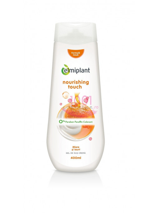 Gel de dus | Elmiplant nourishing touch gel de dus crema miere si iaurt | 1001cosmetice.ro