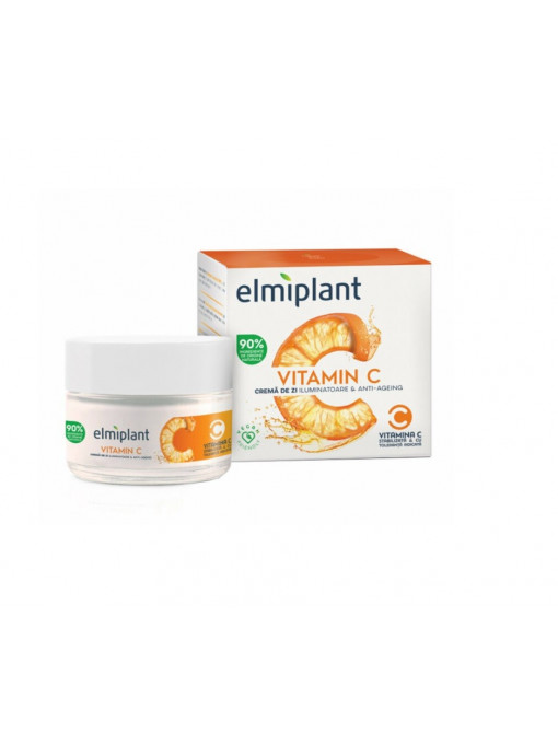 Creme fata, elmiplant | Elmiplant vitamin c crema de zi iluminatoare antirid | 1001cosmetice.ro