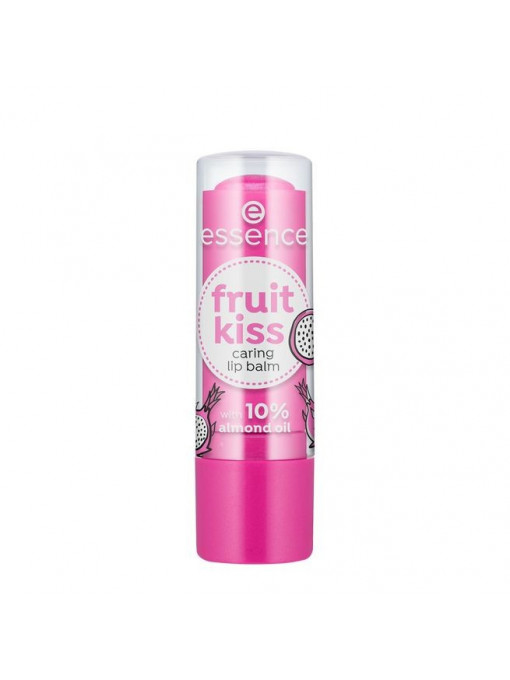Essence fruit kiss caring lip balm balsam de buze hidratant dragon fruit date 07 1 - 1001cosmetice.ro