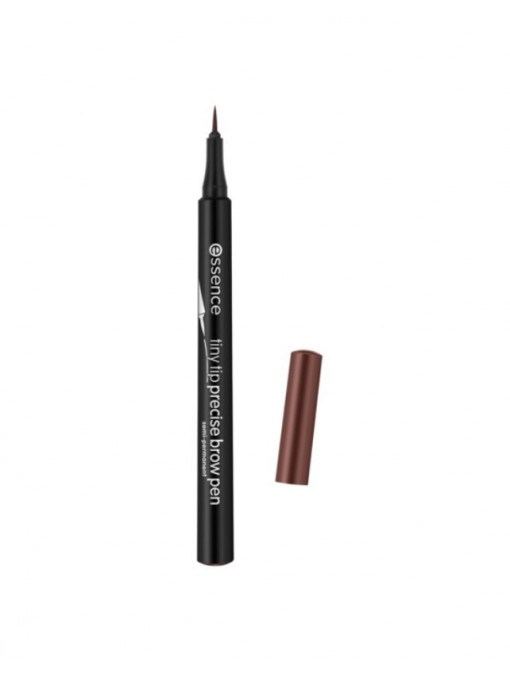 Essence tiny tip precise brow pen medium brown 02 1 - 1001cosmetice.ro