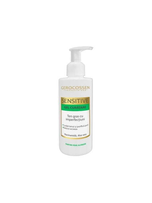 Promotii | Gel de curatare ten gras sensitive gerocossen, 200 ml | 1001cosmetice.ro