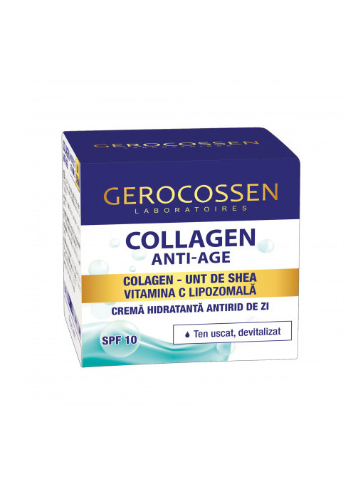 Ten, gerocossen | Gerocosen collagen anti age crema hidratanta antirid de zi spf 10 | 1001cosmetice.ro