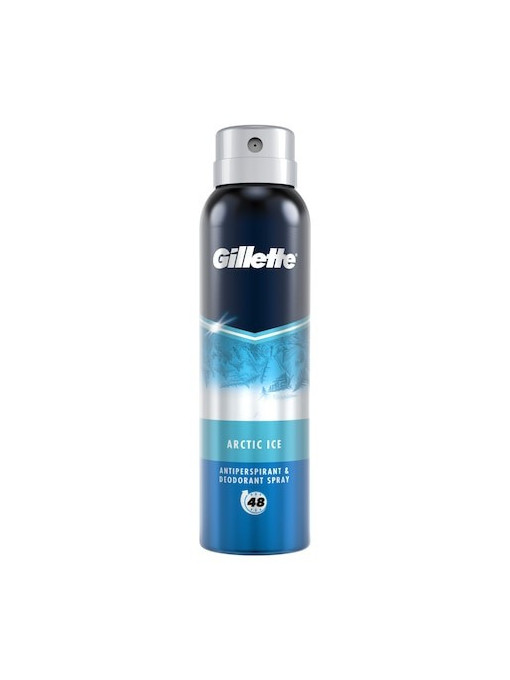 Spray &amp; stick barbati, gillette | Gillette arctic ice antiperspirant deo spray | 1001cosmetice.ro