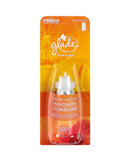 Glade sense & spray rezerva aparat mandarin & sunshine 1 - 1001cosmetice.ro