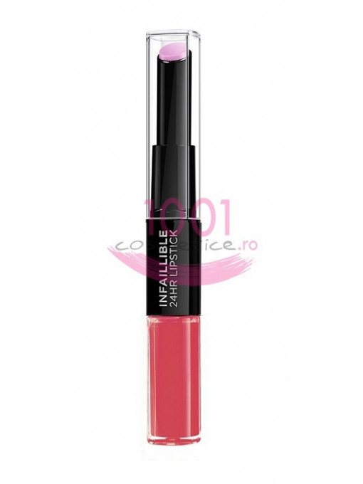 Loreal infaillible 2 step 24h ruj ultrarezistent 109 blossoming berry 1 - 1001cosmetice.ro