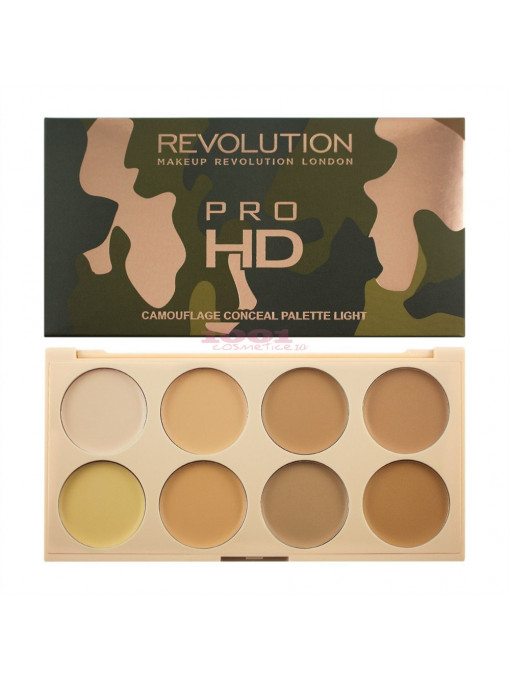Makeup revolution pro hd camouflage conceal palette light 1 - 1001cosmetice.ro