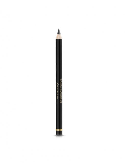 Machiaj sprancene, max factor | Max factor eyebrow pencil creion pentru sprancene 01 ebony | 1001cosmetice.ro