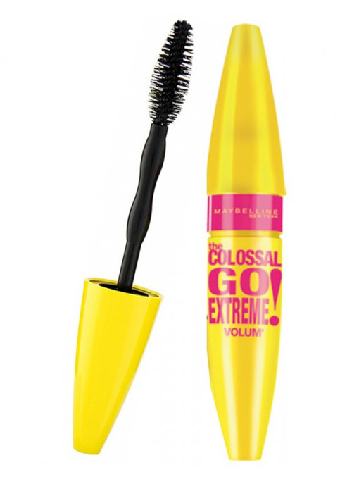 Maybelline the colossal go extreme volum mascara 1 - 1001cosmetice.ro