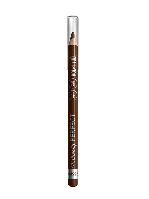Dermatograf/creion de ochi | Miss sporty naturally perfect creion dermatograf pentru ochi classic brown 006 | 1001cosmetice.ro