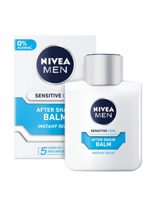 After shave, nivea | Nivea men sensitive cooling after shave balsam cu efect de racorire | 1001cosmetice.ro