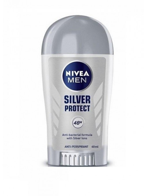 Spray &amp; stick barbati, nivea | Nivea men silver protect antiperspirant stick | 1001cosmetice.ro