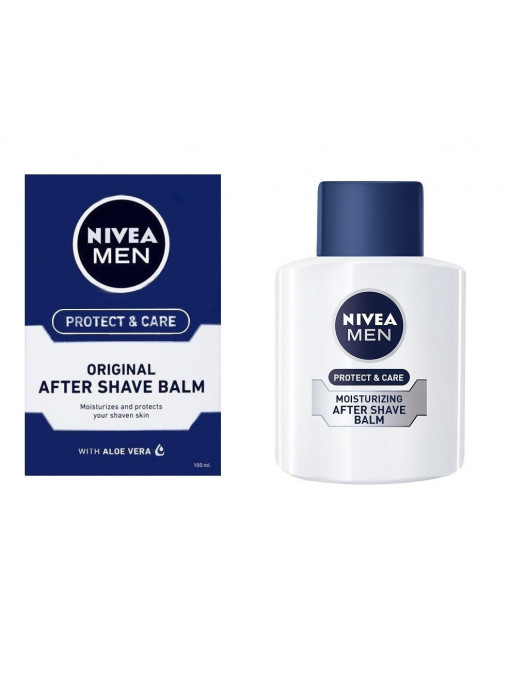 After shave, nivea | Nivea protect & care original after shave balsam ten normal | 1001cosmetice.ro