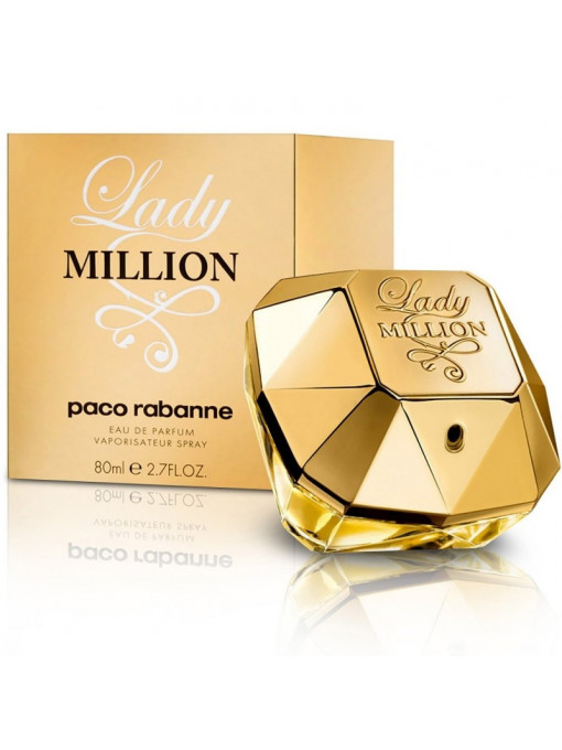 Eau de parfum dama | Paco rabanne lady million eau de parfum 80 ml | 1001cosmetice.ro
