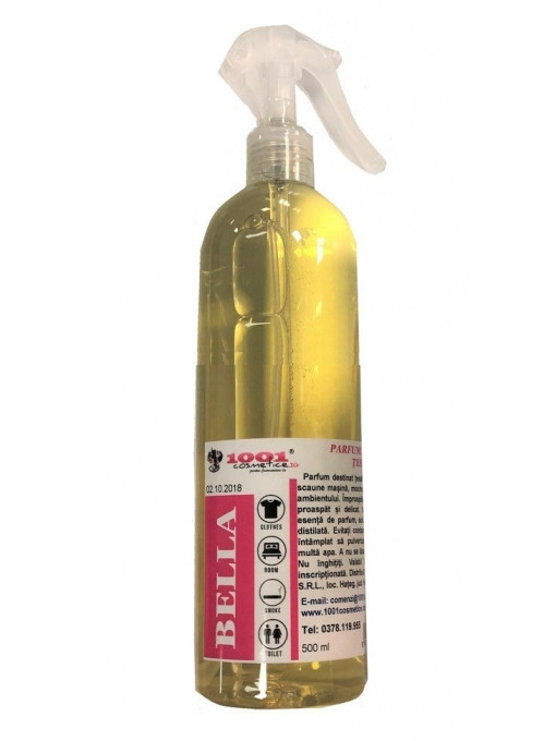 Parfum concentrat pentru Ambient si Tesaturi, Bella, 500 ml