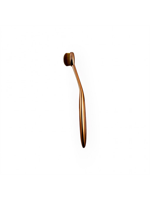 Pensula Makeup Revolution Precision Oval Eye, pentru aplicarea machiajului ochilor