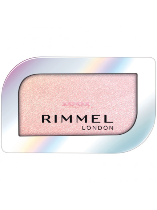 Rimmel london holographic eye shadow & face highlighter blushed orbit 023 1 - 1001cosmetice.ro