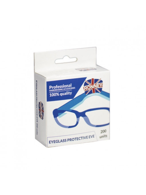 Accesorii &amp; aparatura, ronney | Ronney professional eyeglass protective eve ochelari protectie set 200 bucati | 1001cosmetice.ro