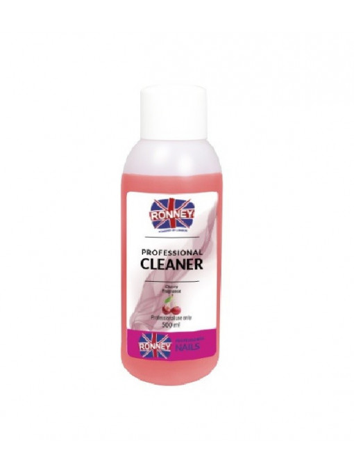 Dizolvant, ronney | Ronney professional nail cleaner cherry 500 ml | 1001cosmetice.ro