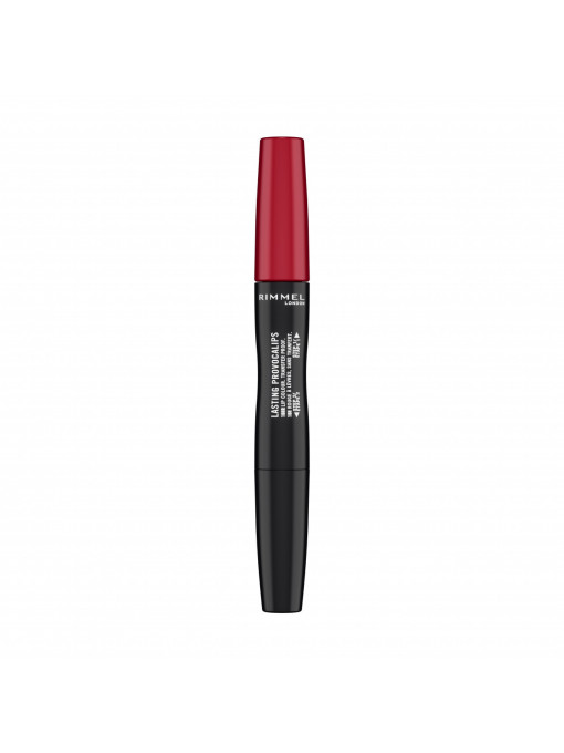 Ruj cu persistenta indelungata, Rimmel London Lasting Provocalips Double Ended, Caught Red Lipped 740