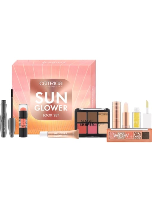 Promotii | Set cadou de machiaj cu 7 produse sunglower look set catrice | 1001cosmetice.ro