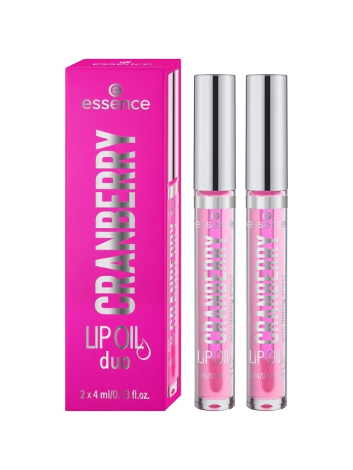 Gloss | Set ulei de buze tint duo cranberry lip oil ph reacting 01 smooth protector essence | 1001cosmetice.ro