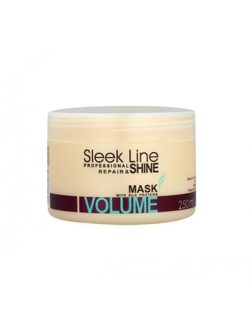 Sleek line volume repair & shine masca pentru par fara volum 1 - 1001cosmetice.ro