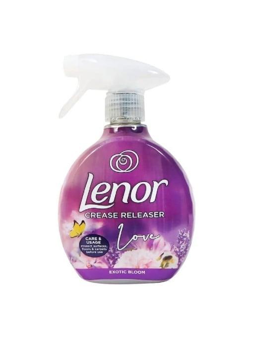 Promotii | Spray de eliminat cutele de pe haine fara calcare, lenor crease releaser, exotic bloom, 500 ml | 1001cosmetice.ro