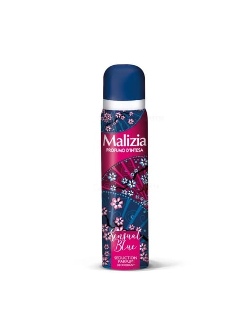 Spray &amp; stick dama | Spray deodorant donna sensual blue malizia, 100 ml | 1001cosmetice.ro