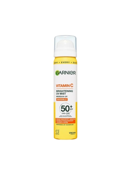 Corp | Spray pentru ten si fixarea machiajului, cu vitamina c si spf 50+, iluminator, garnier, 75ml | 1001cosmetice.ro