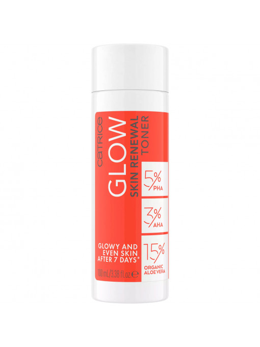 Tonic pentru revigorarea pielii, Glow Skin Renewal, Catrice, 100 ml