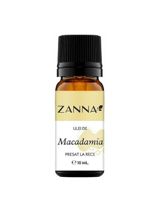 Ten | Ulei de macadamia pentru uz extern, zanna, 10 ml | 1001cosmetice.ro