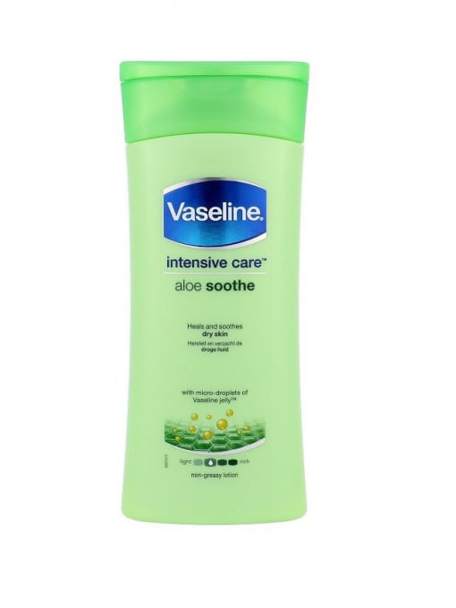 Vaseline intensive care aloe soothe lotiune de corp pentru pielea uscata 1 - 1001cosmetice.ro