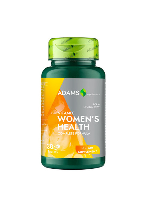 Adams | Women's health formula completa de suplimente alimentare, adams | 1001cosmetice.ro