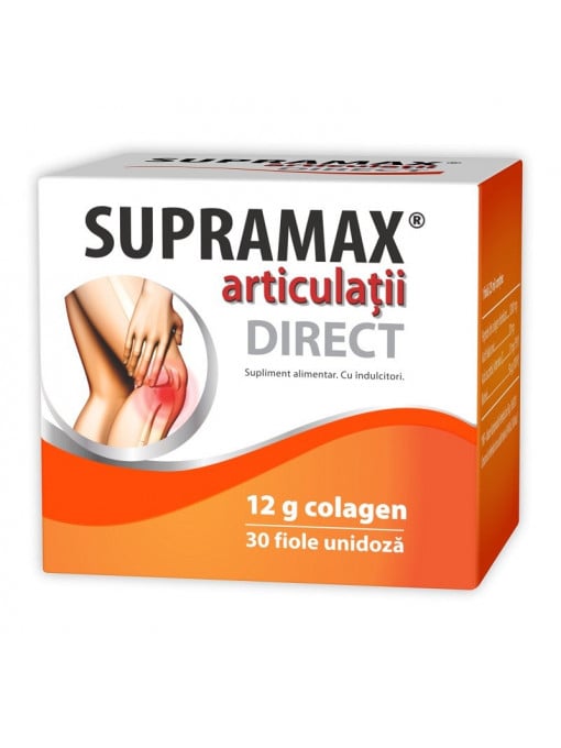 Zdrovit supramax articulatii direct 12 g colagen cutie 30 fiole unidoza 1 - 1001cosmetice.ro