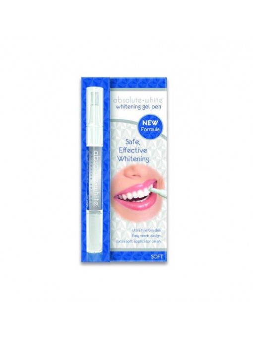 Igiena orala, aquafresh | Absolute white creion cu gel pentru albirea dintilor | 1001cosmetice.ro