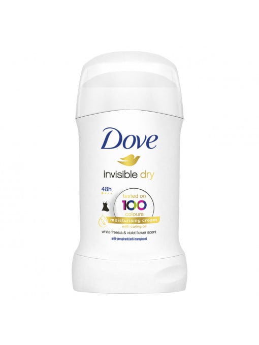 Antiperspirant deodorant stick Invisible Dry, Dove, 40 ml