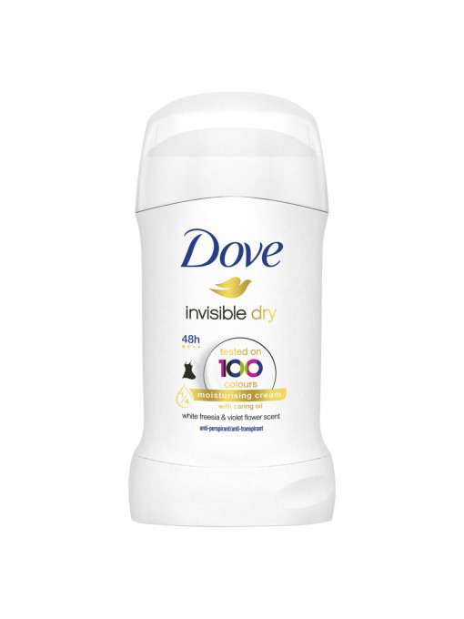 Antiperspirant deodorant stick invisible dry, dove 1 - 1001cosmetice.ro