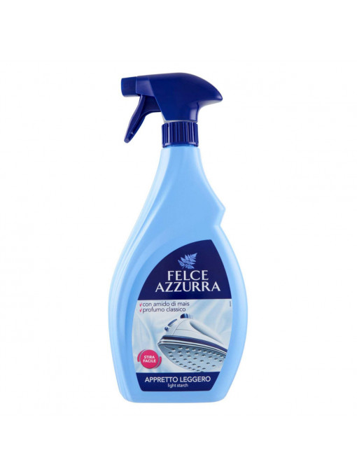 Apa parfumata pentru calcat Felce Azzurra, 750 ml